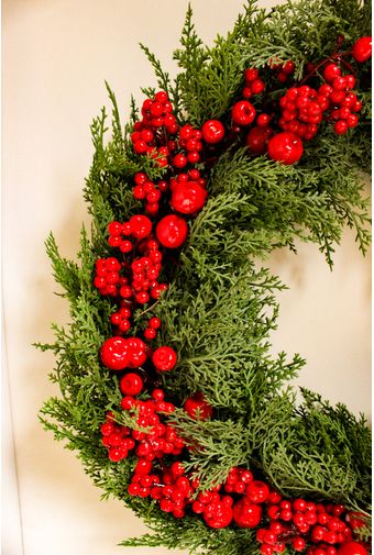 Guirlanda Natalina Folhagens e Frutos 46Øcm Natal -3-